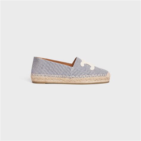 celine espadrilles pointed|LES ESPADRILLES CELINE IN OSHKOSH CANVAS.